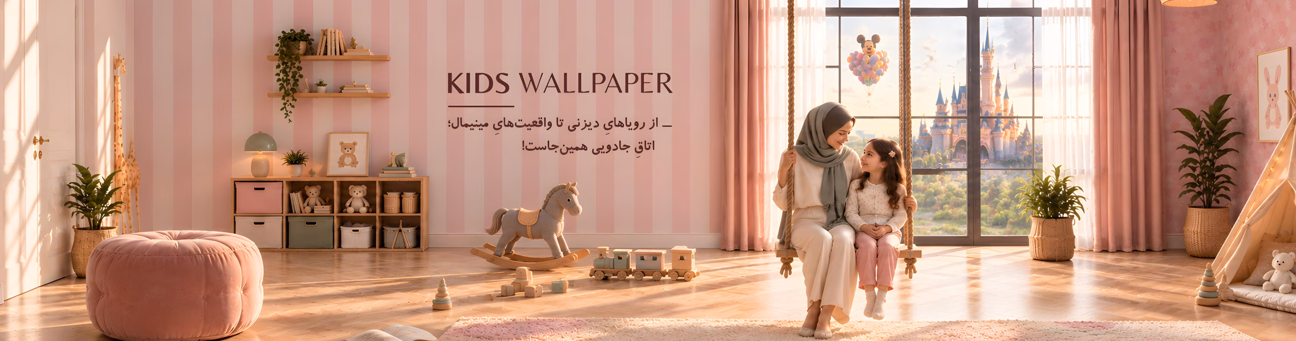 کاغذ دیواری کودک